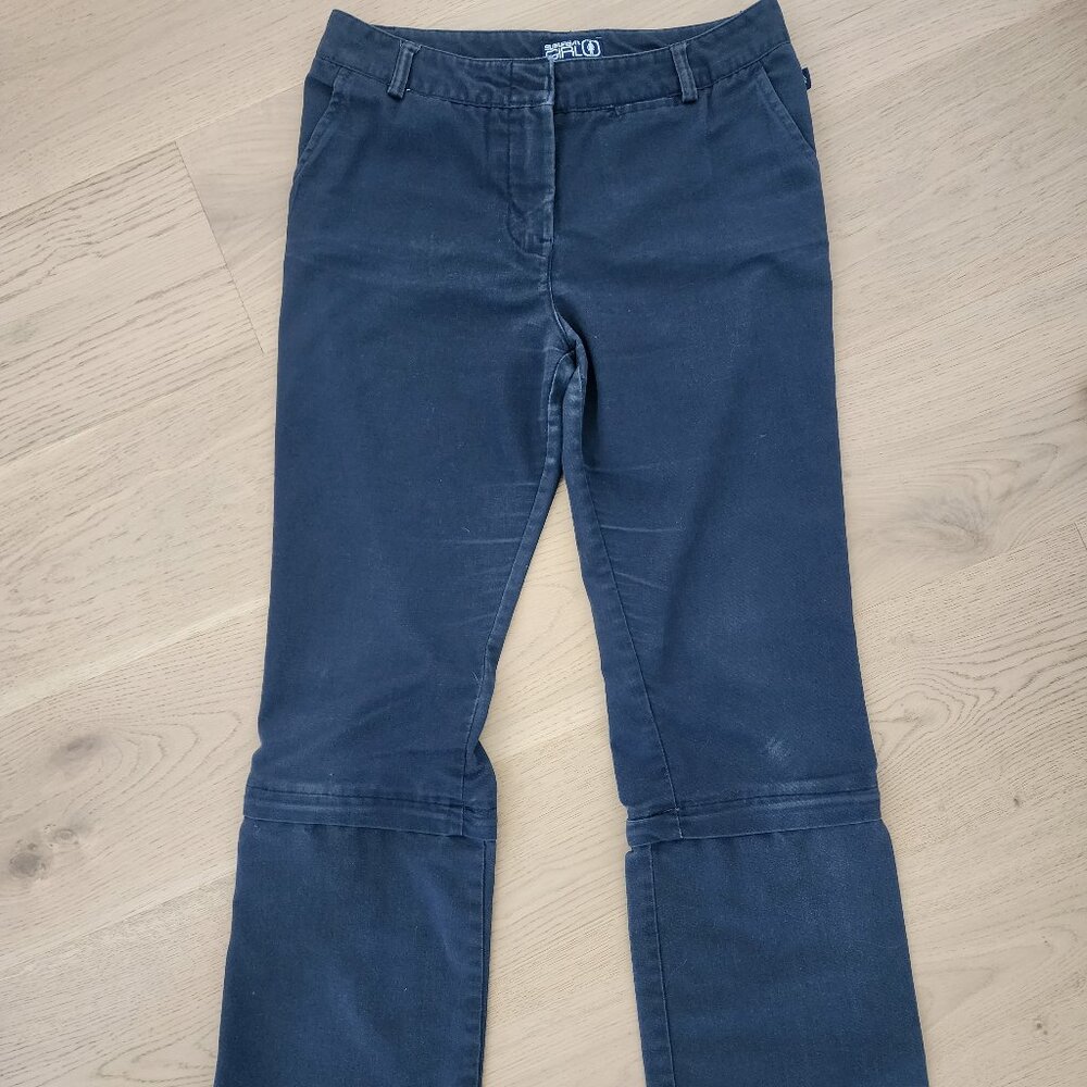 Vintage 90s Women's/Teens navy pants